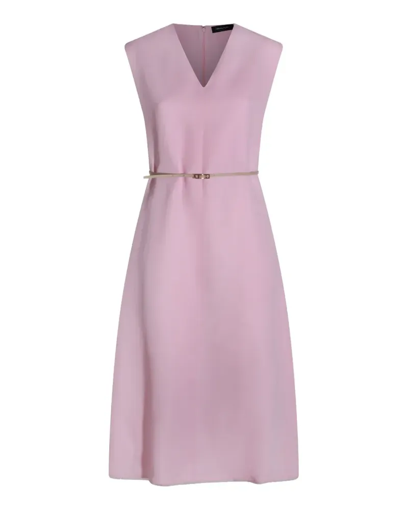 Fabiana Filippi V-neck belted dress - Rosa Rosa