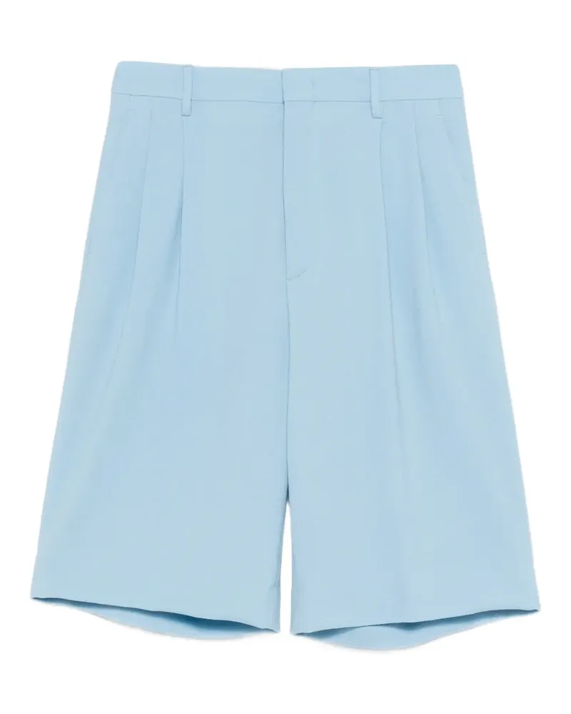 Tagliatore pleated shorts - Blau Blau