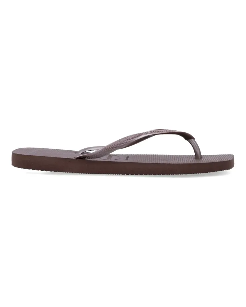 Havaianas Slim Square Flip-Flops - Braun Braun