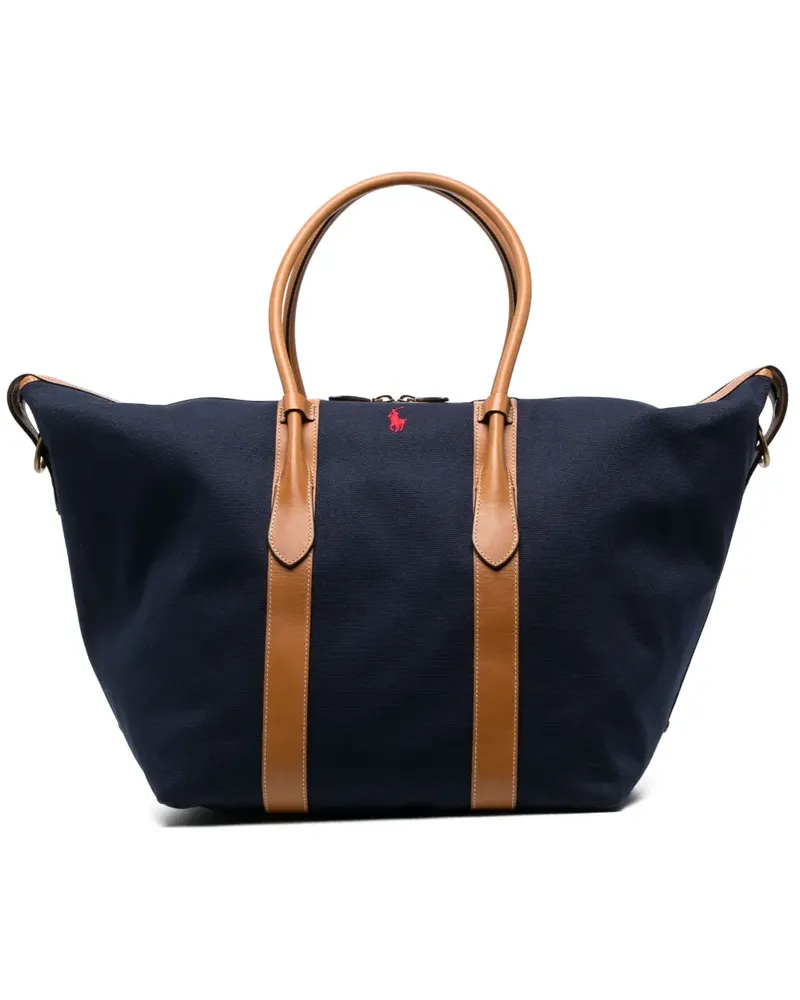 Ralph Lauren Gepäck mit Polo Pony - Blau Blau