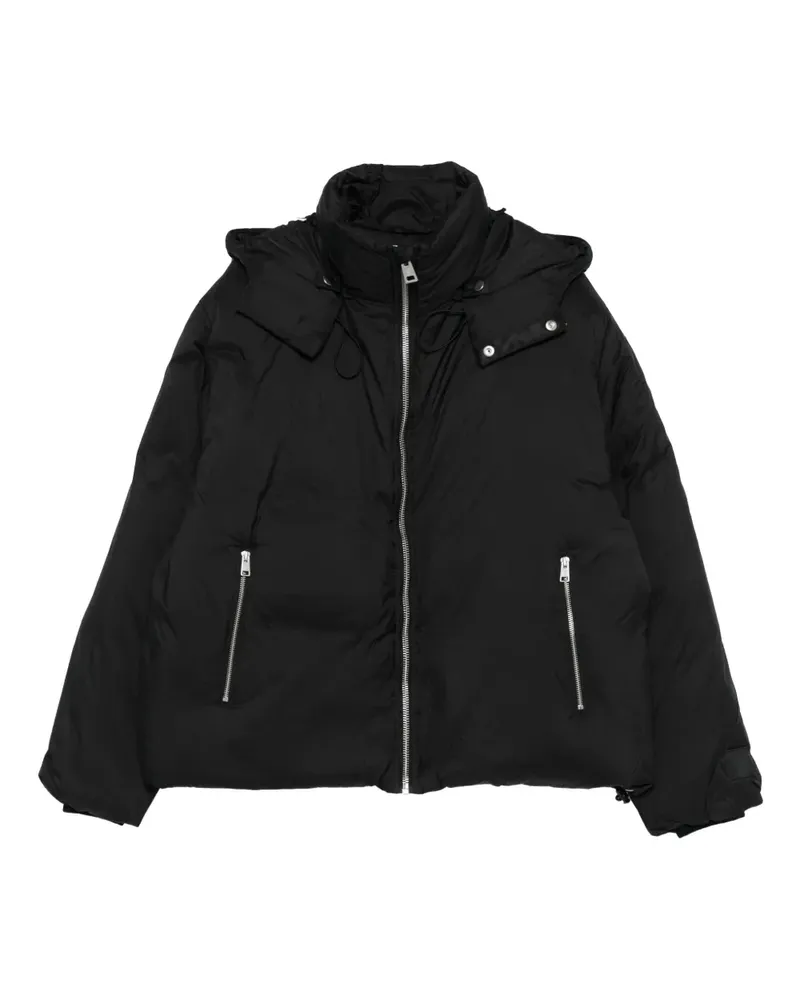 Études Studio Kapuzenjacke mit Reißverschluss - Schwarz Schwarz