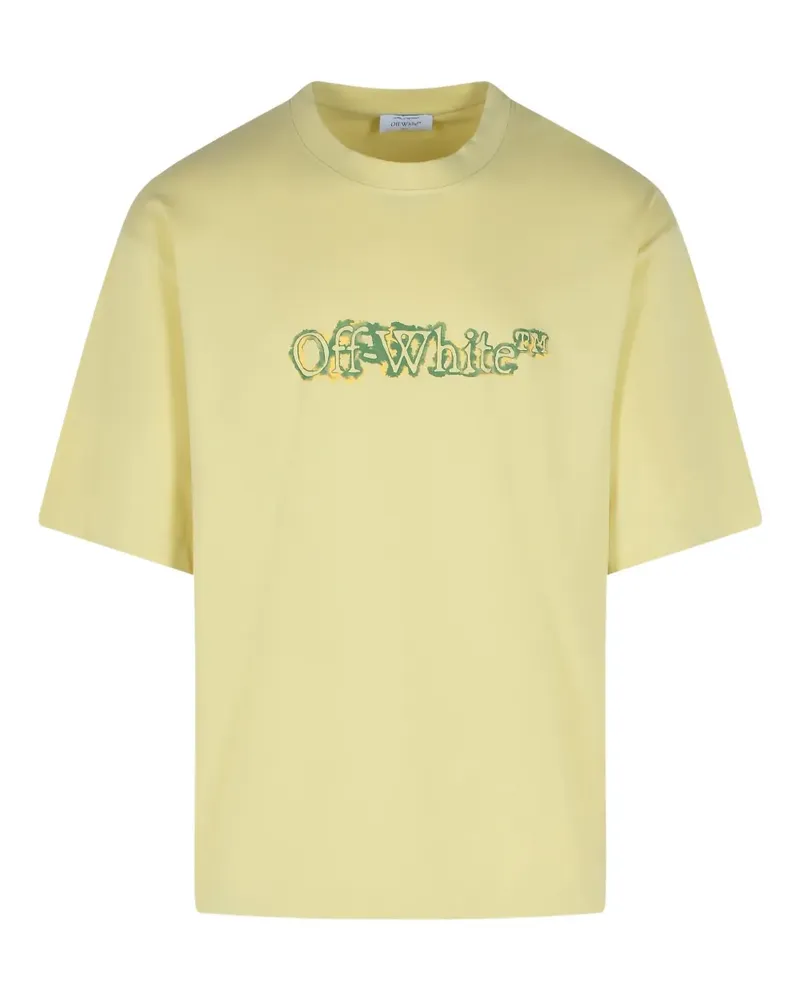 OFF-WHITE T-Shirt mit Pfeilen - Gelb Gelb