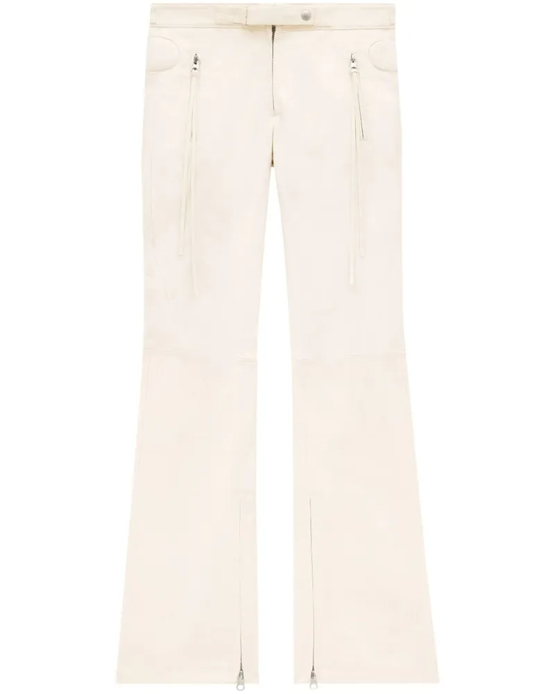 Courrèges Ausgestellte Racer Hose - Nude Nude