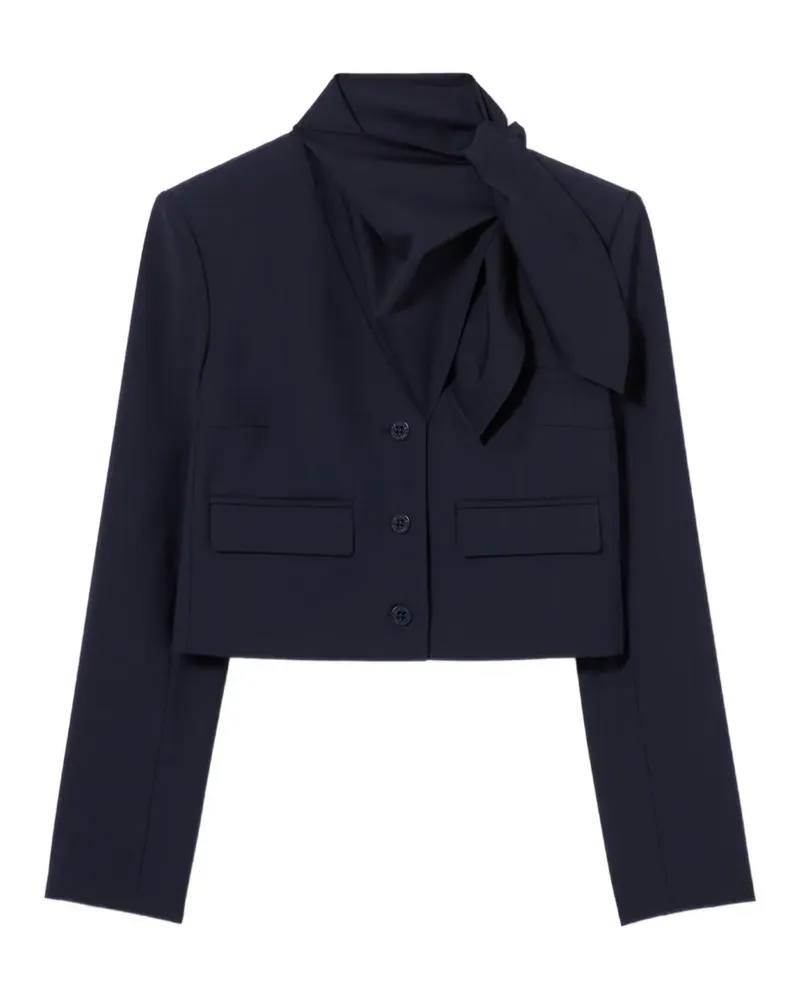Claudie Pierlot wool blend box jacket - Blau Blau
