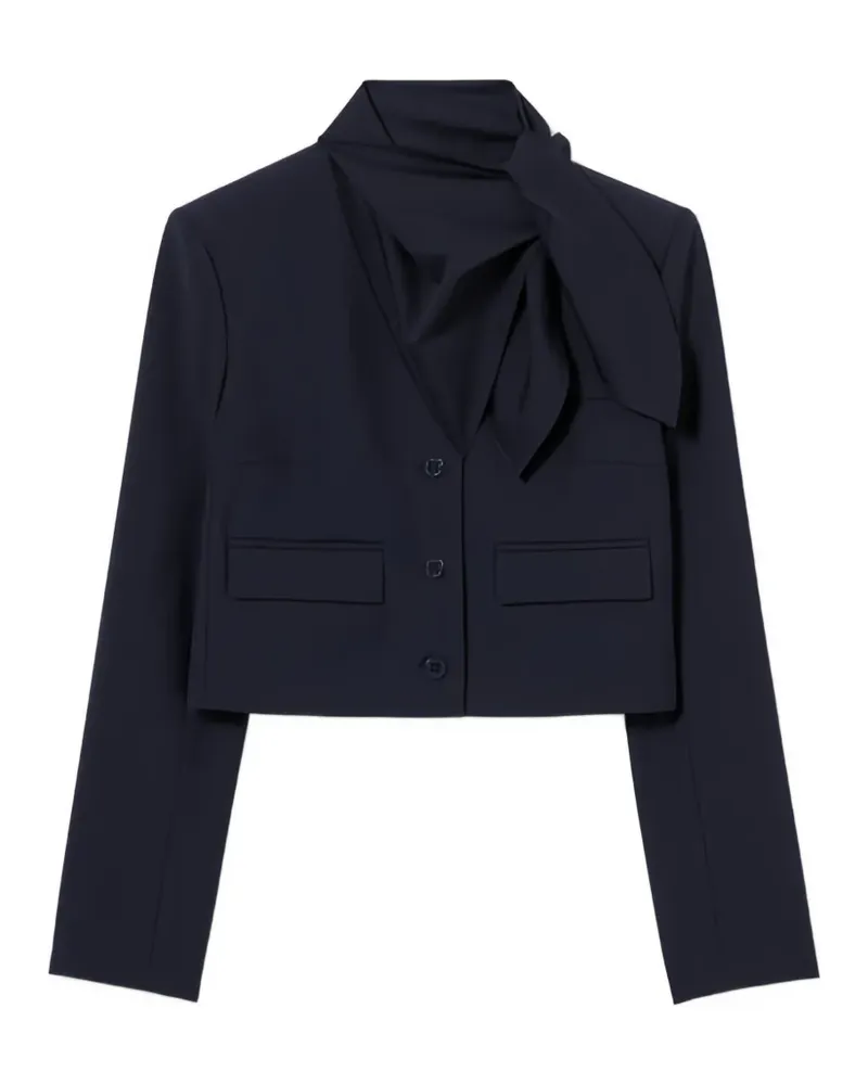 Claudie Pierlot Jacke aus Wollgemisch - Blau Blau