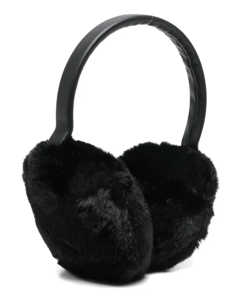 APPARIS faux-fur earmuffs - Schwarz Schwarz