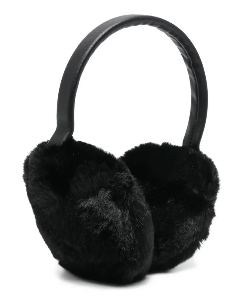 APPARIS faux-fur earmuffs - Schwarz Schwarz