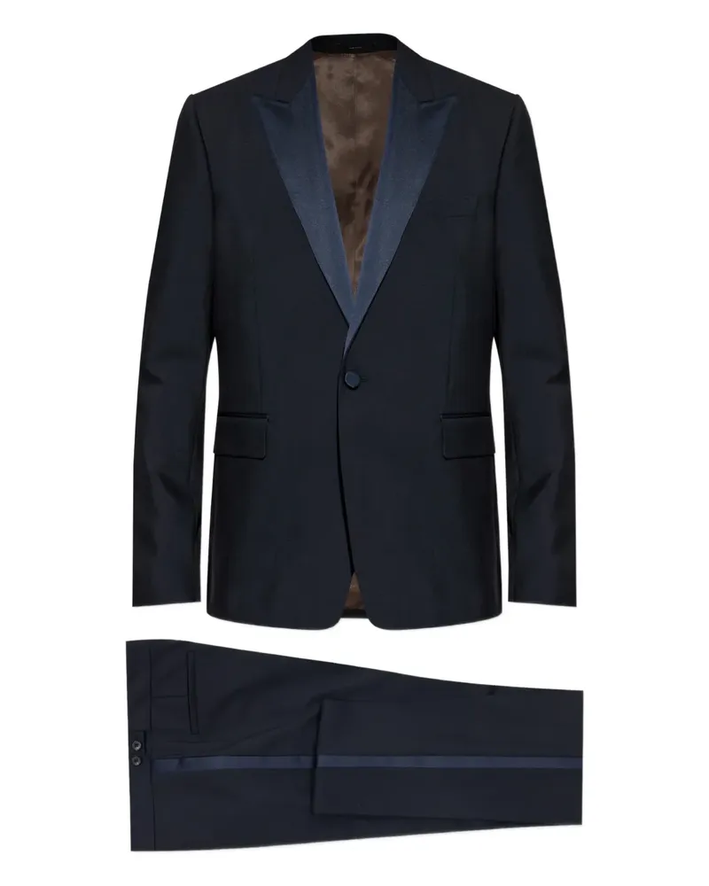 Paul Smith shawl collar suit - Blau Blau