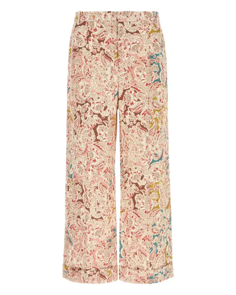 Valentino Garavani Hose mit Paisley-Print - Rosa Rosa