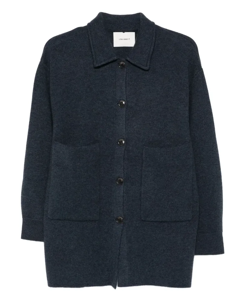 Lisa Yang Julianne Cardigan - Blau Blau