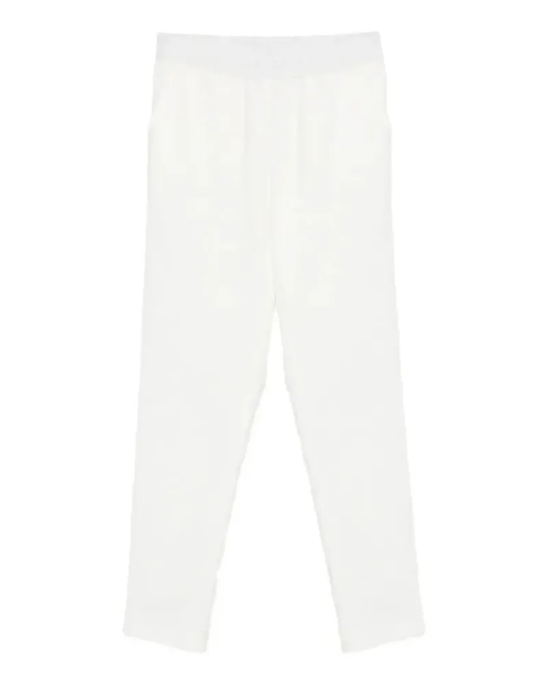 Ermanno Scervino elasticated trousers - Weiß Weiß