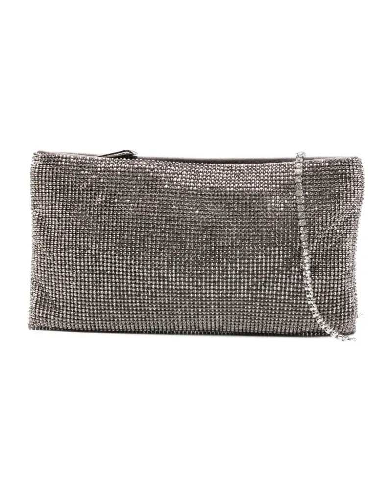 Benedetta Bruzziches La Petite Your Best Friend Clutch - Silber Silber