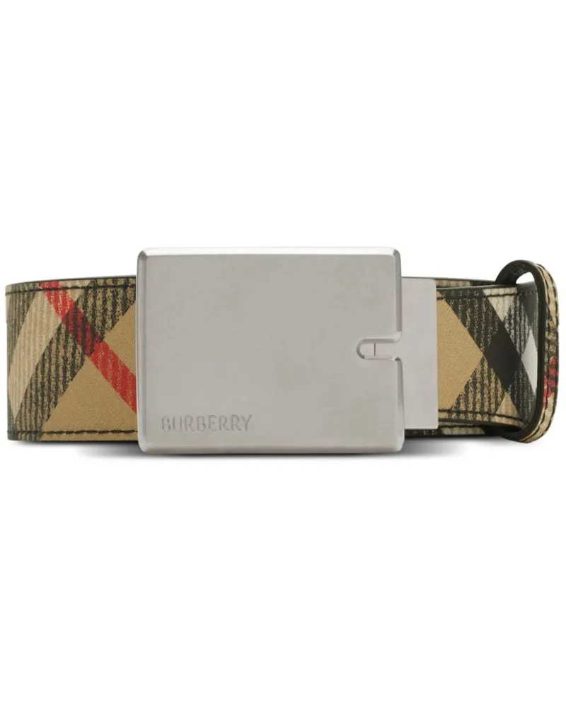 Burberry Wendbarer B Cut Gürtel - Nude Nude