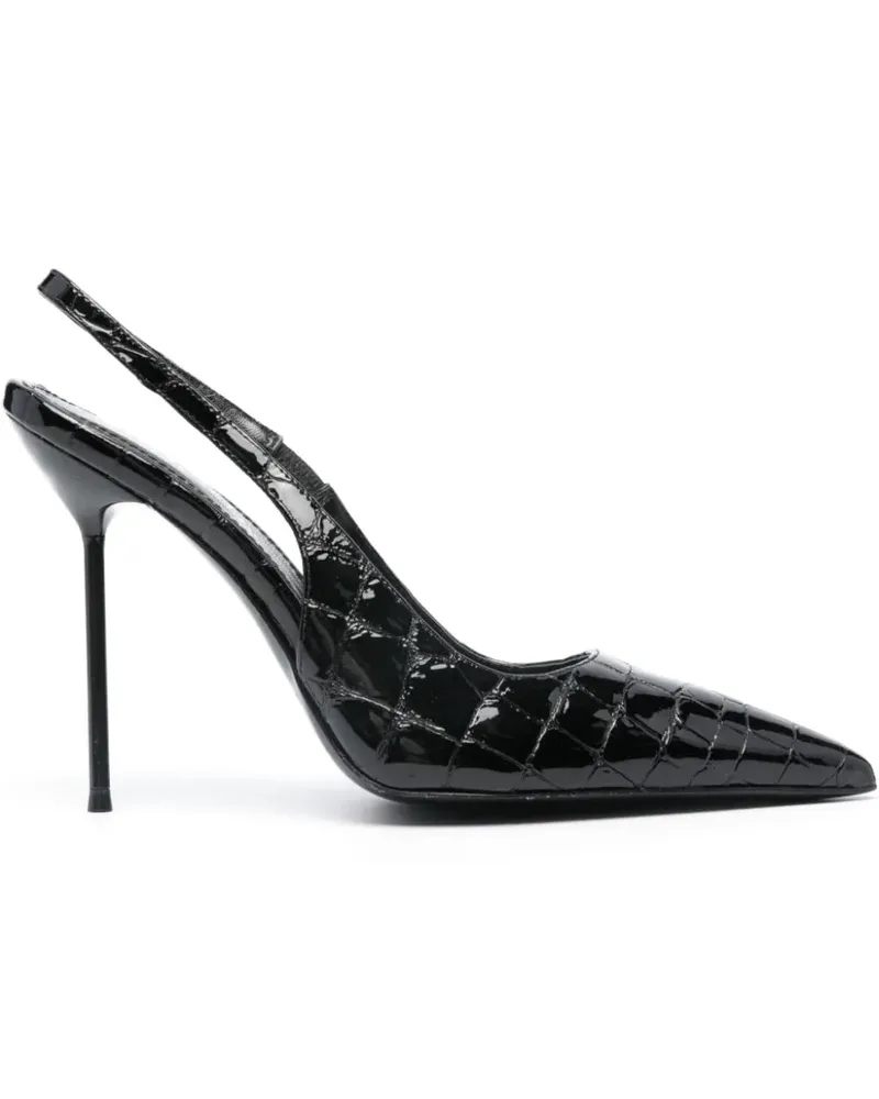 Paris Texas Lidia Pumps 105mm - Schwarz Schwarz