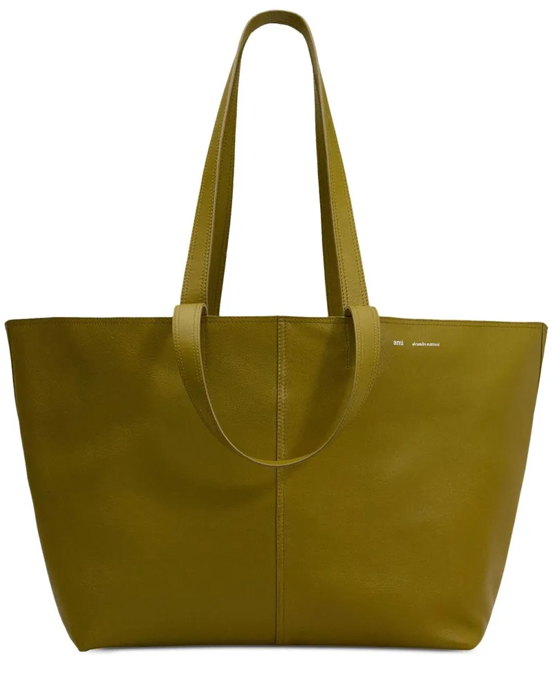 AMI Paris Mittelgroße Tote Bag - Grün Grün