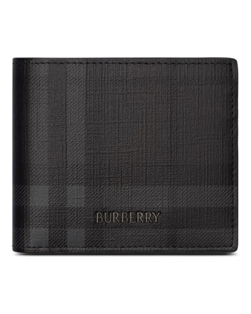 Burberry Check Portemonnaie - Schwarz Schwarz