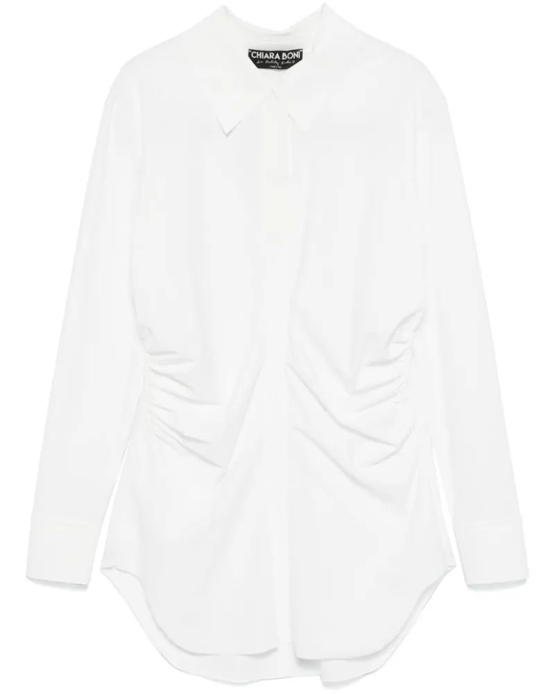 Chiara Boni Doris Bluse - Weiß Weiß