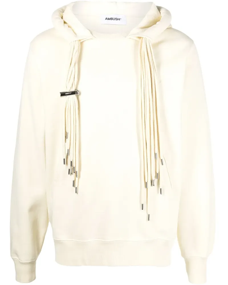 AMBUSH Hoodie mit Kordelzügen - Nude Nude
