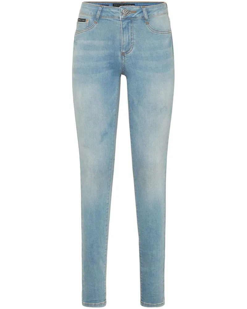 Philipp Plein Klassische Skinny-Jeans - Blau Blau