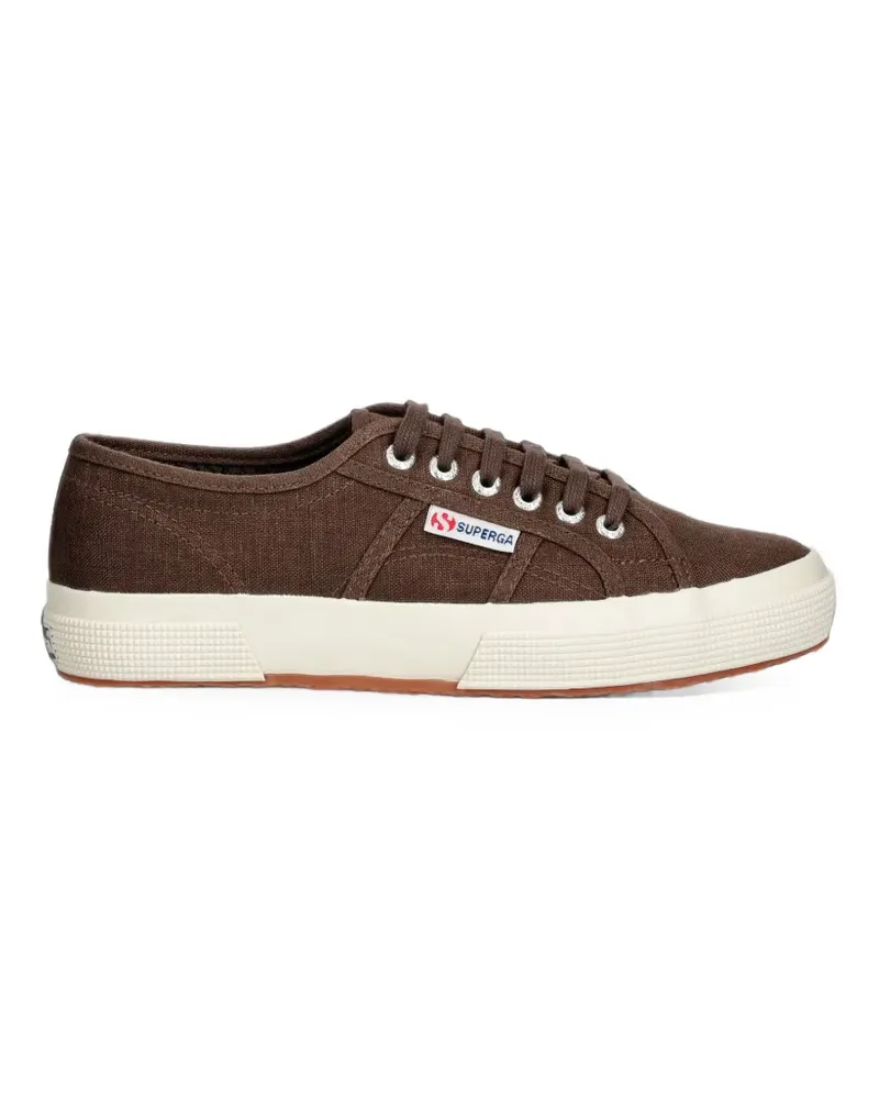 Superga 2750 lace-up sneakers - Braun Braun