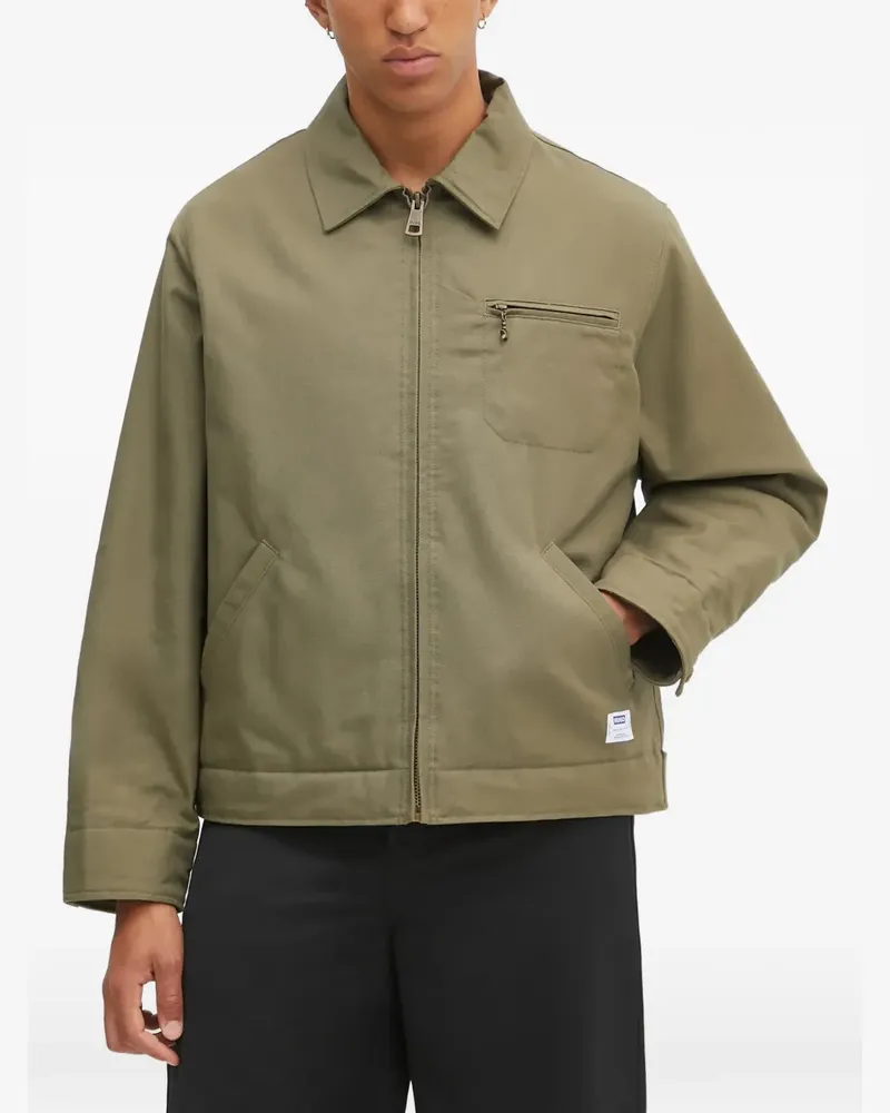 HUGO BOSS Weste mit Reißverschlusstaschen - Grün Grün