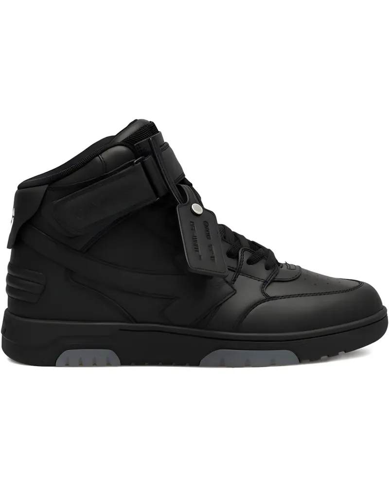 OFF-WHITE lace-up high-top sneakers - Schwarz Schwarz