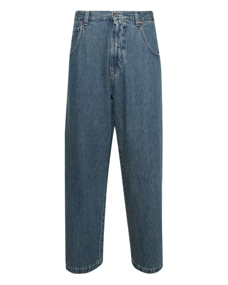 VETEMENTS utility-pocket denim jeans - Blau Blau