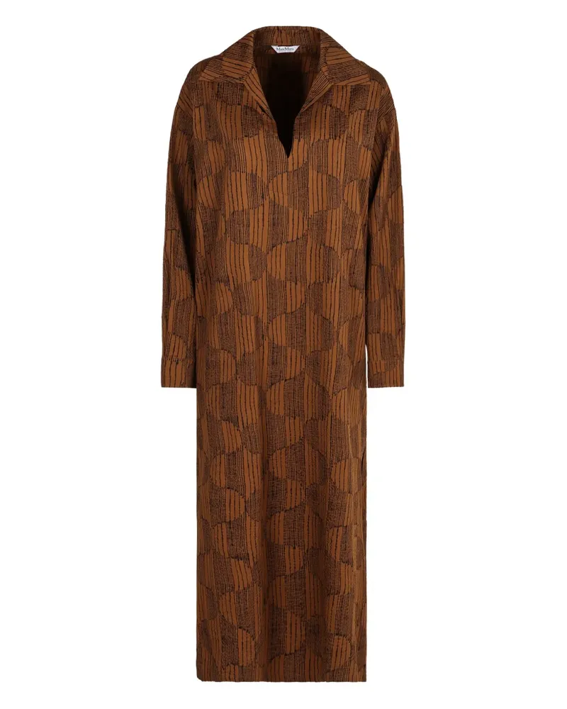 Max Mara Edwige Kleid - Braun Braun