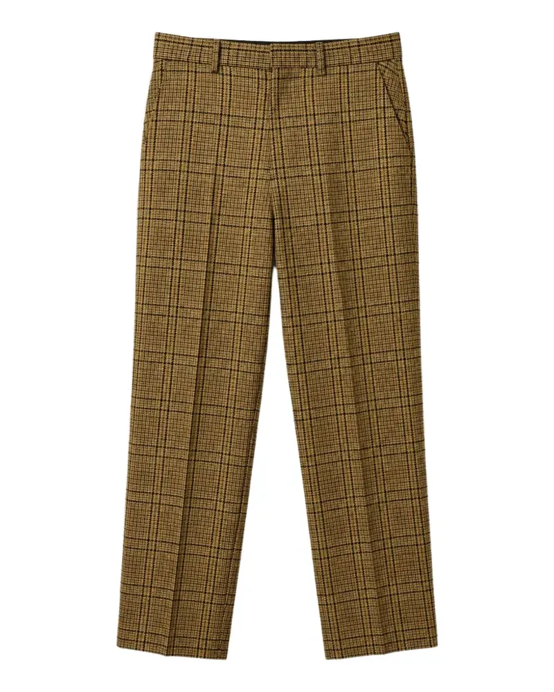 BOTTER Schmale Hose mit Karomuster - Braun Braun