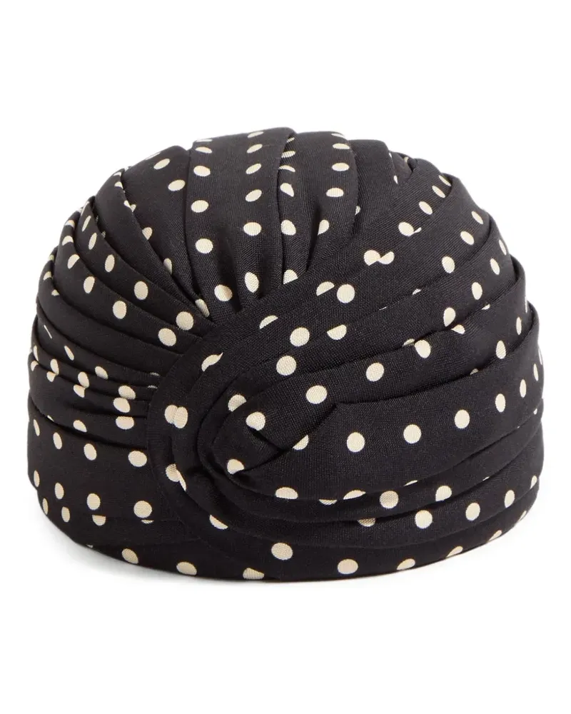 Valentino Garavani Schal mit Polka Dots - Schwarz Schwarz