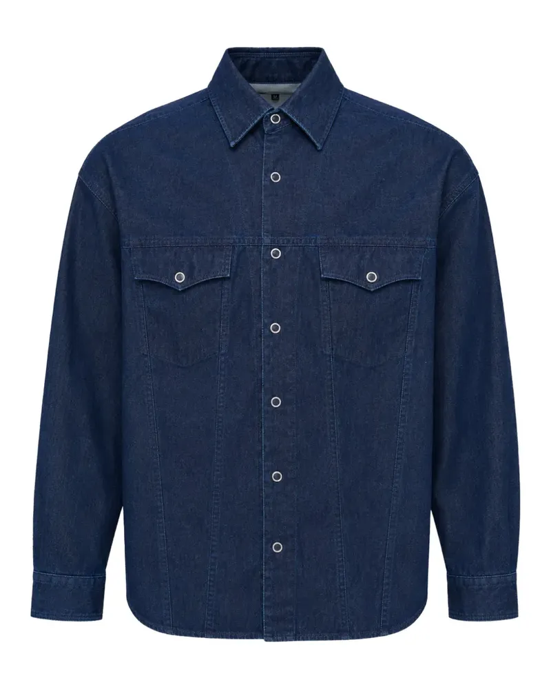 Comme des Garçons button-up denim shirt - Blau Blau