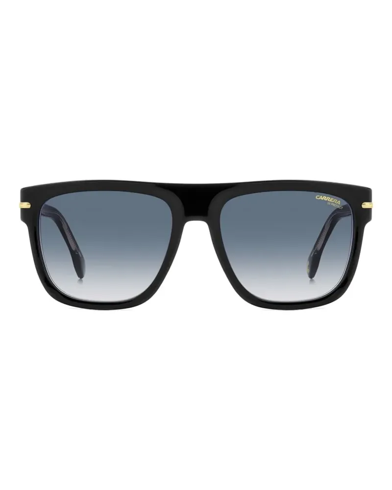 Carrera rectangle-frame sunglasses - Schwarz Schwarz