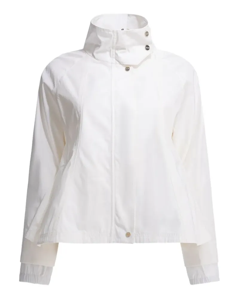 Herno high-neck panelled cape - Weiß Weiß