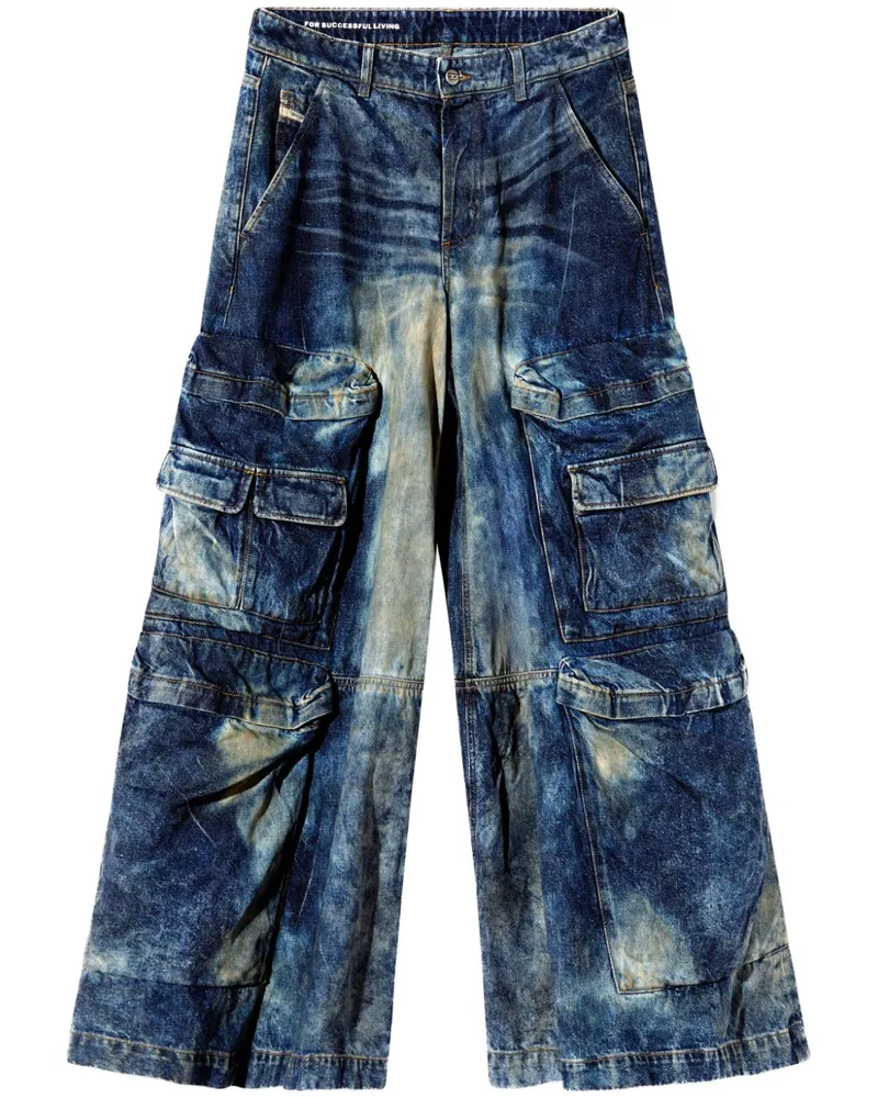 Diesel x Damiano David D-Giappo Jeans - Blau Blau
