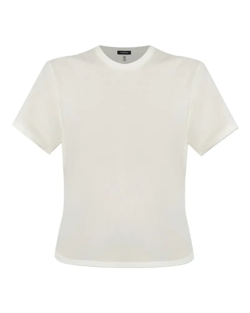 R13 Klassisches T-Shirt - Weiß Weiß