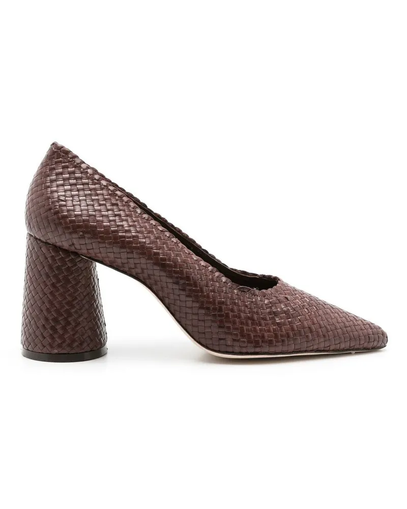 Sarah Chofakian Scapin Liam Pumps 85mm - Braun Braun