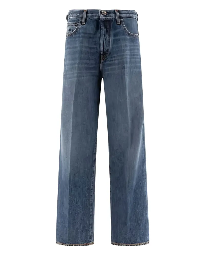 Jacob Cohën Jeans mit weitem Bein - Blau Blau