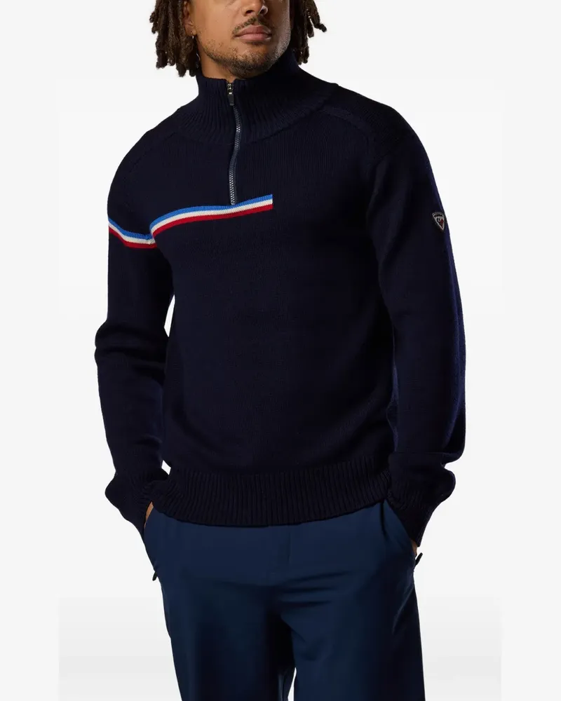 Rossignol Odysseus half-zip merino sweater - Blau Blau