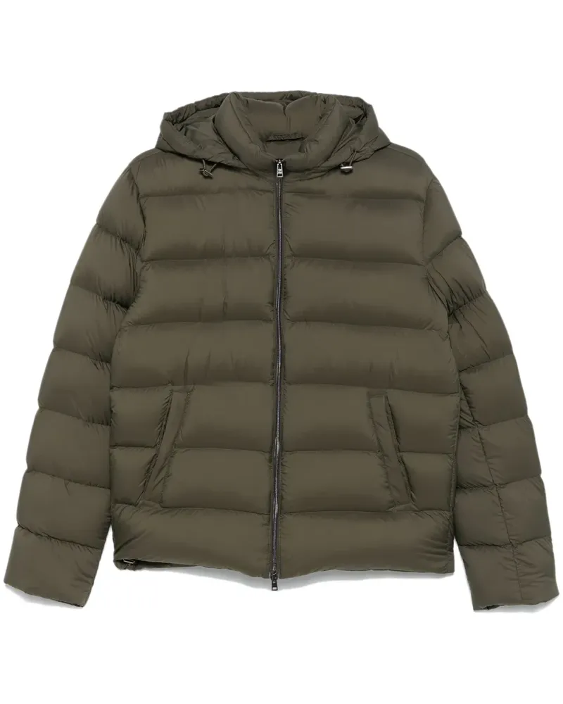 Herno Jacke mit abnehmbarer Kapuze - Grün Grün