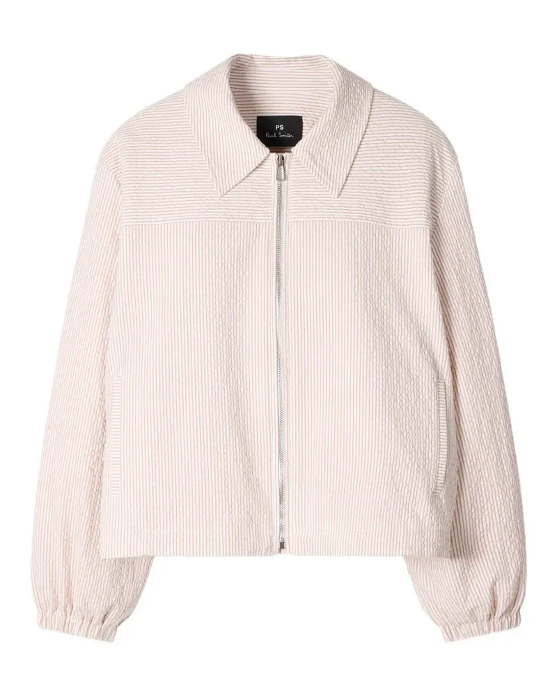 Paul Smith seersucker striped jacket - Nude Nude