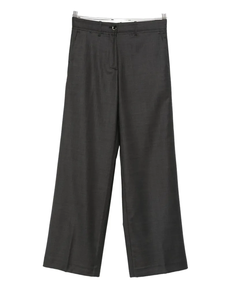 nine:inthe:morning wool trousers - Schwarz Schwarz