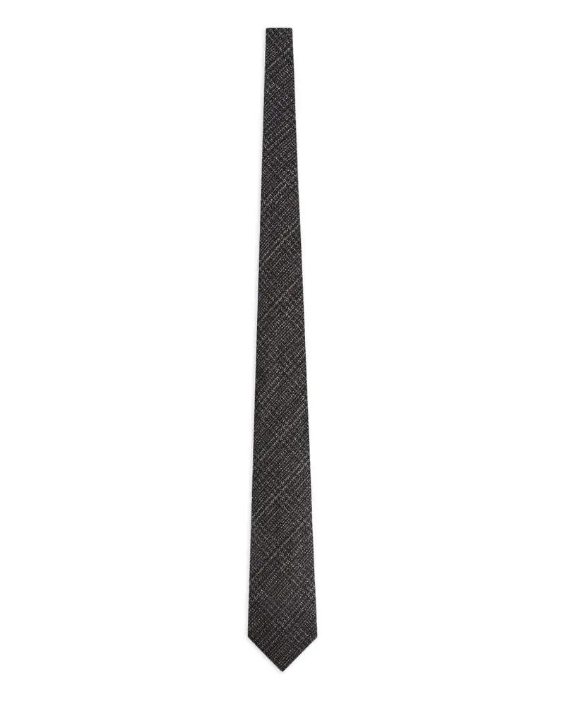 Ermenegildo Zegna herringbone-pattern tie - Blau Blau