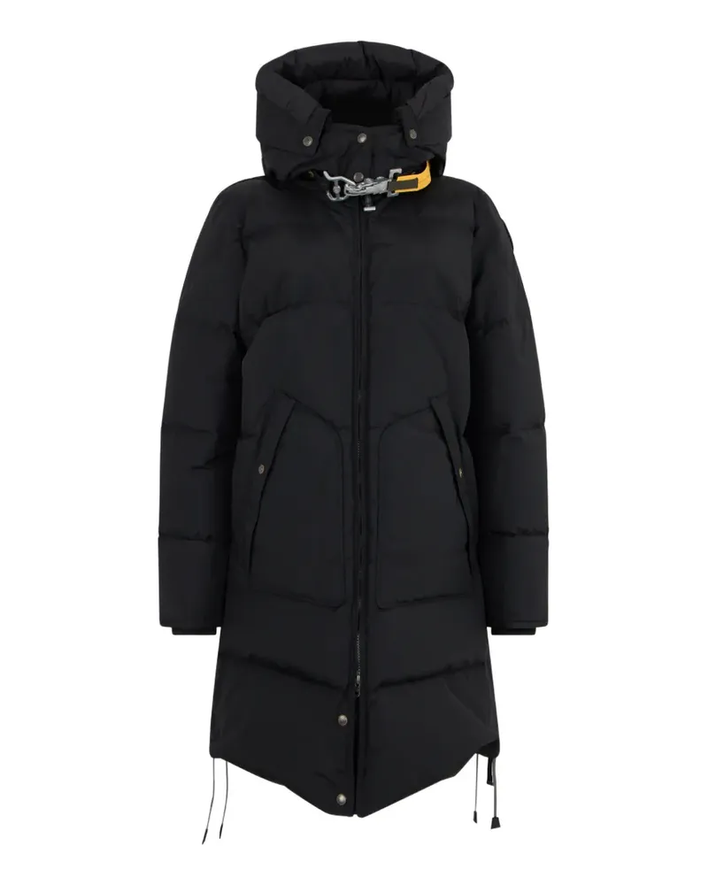 Parajumpers long Bear padded hooded parka coat - Schwarz Schwarz