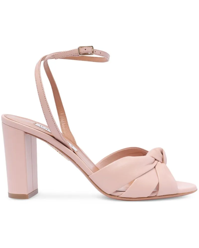 Aquazzura Nina Sandalen 85mm - Rosa Rosa