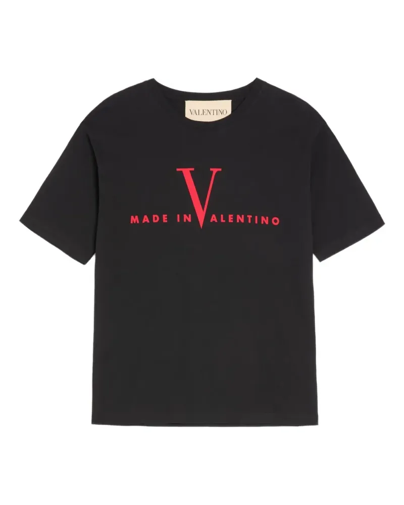 Valentino Garavani Made in-print T-Shirt - Schwarz Schwarz