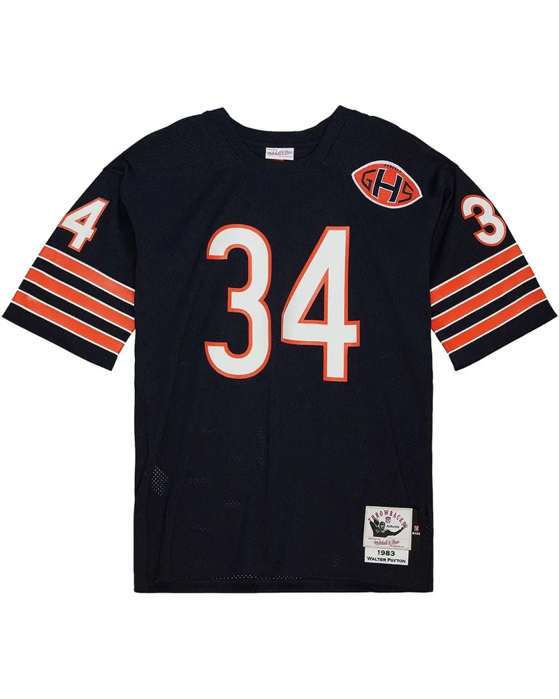 Mitchell & Ness NFL Dark "Bears 1983 Walter Payton" Trikot - Blau Blau