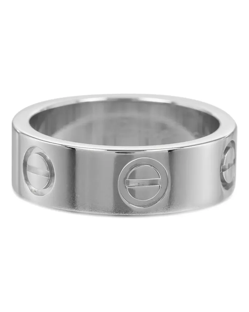 Cartier 2001 Classic Love Platinring - Silber Silber