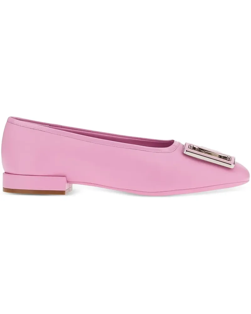 Ferragamo Ballerinas mit Schnalle - Rosa Rosa