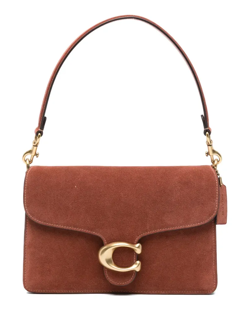 Coach Tabby logo-detail shoulder bag - Braun Braun