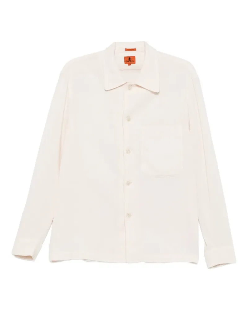 BARENA Hemdjacke mit geknöpften Taschen - Nude Nude